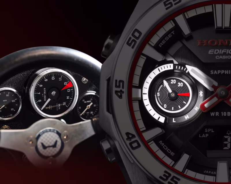 Casio випускає лімітований годинник Edifice ECB-2300HR-1A до 60-річчя тріумфу Honda в F1
