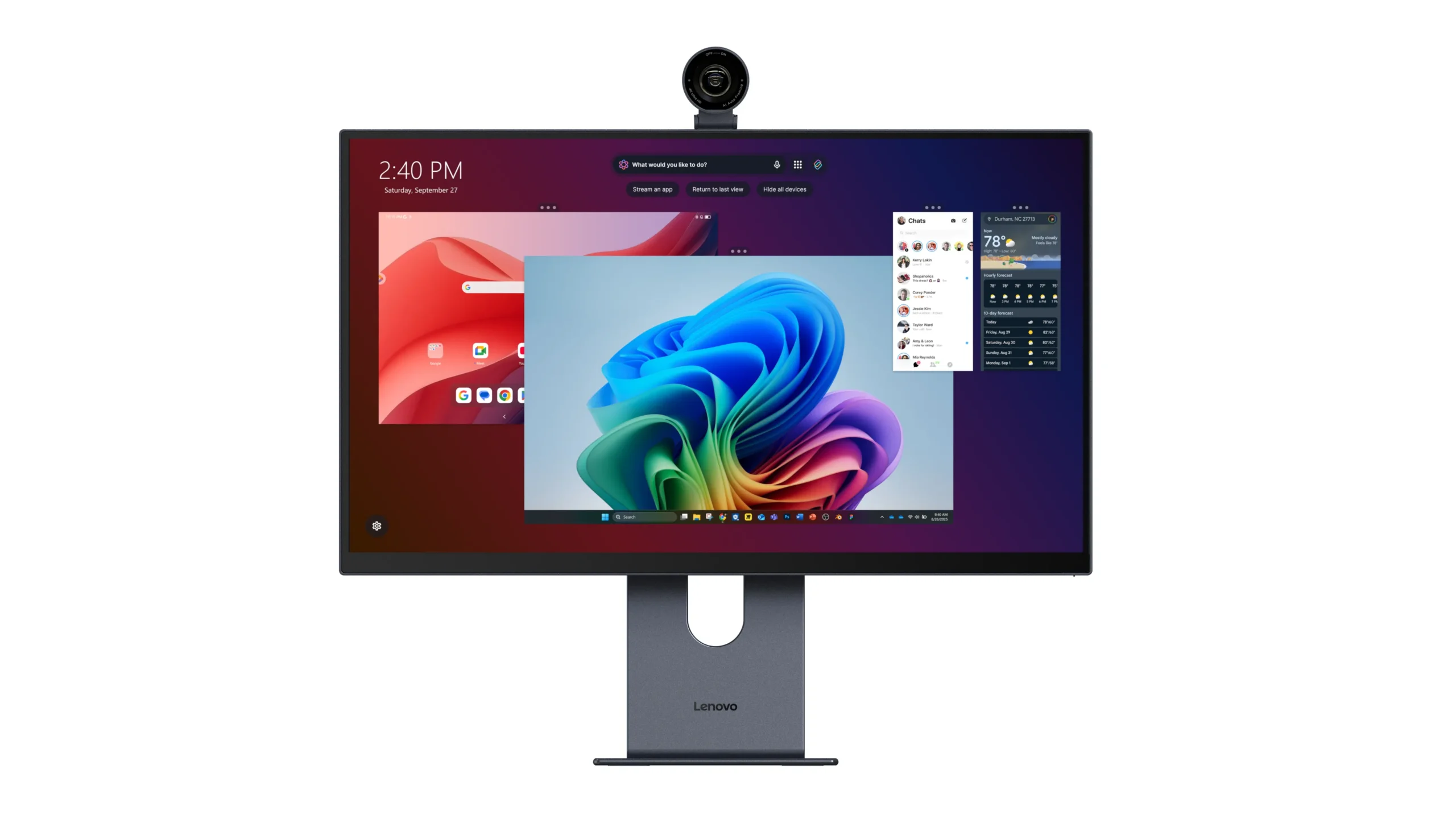 Lenovo Smart Sense Display