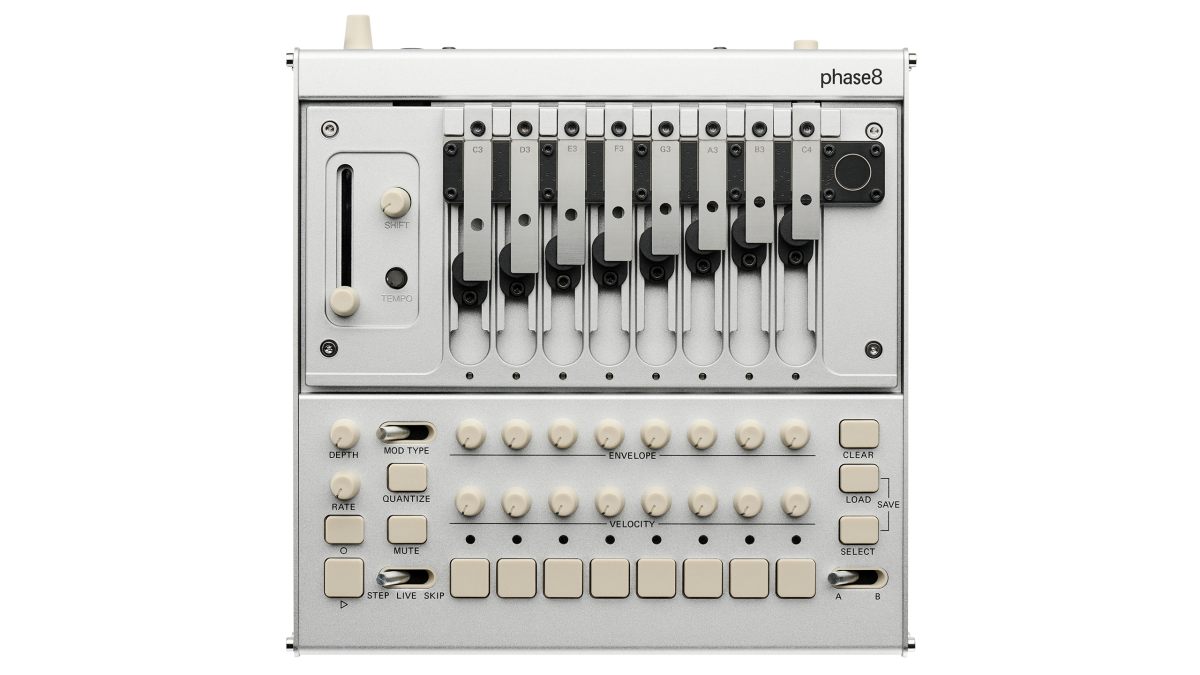 Korg Phase8 поєднує сталеві резонатори калімби з цифровим керуванням