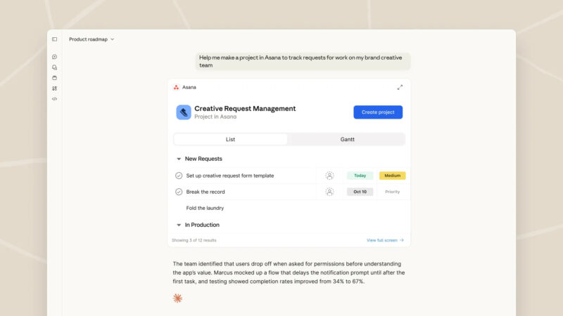 Anthropic запускає інтерактивні застосунки для Claude: інтеграція зі Slack, Figma та іншими інструментами