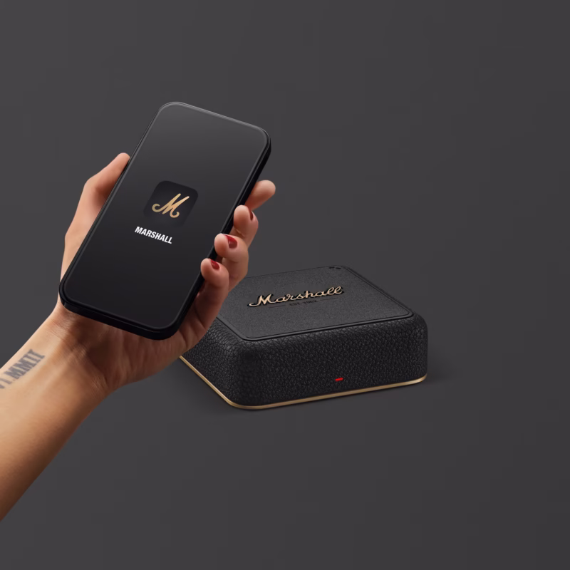 Marshall випустив Heddon — хаб, що додає функцію мультирум для Bluetooth-колонок через Auracast