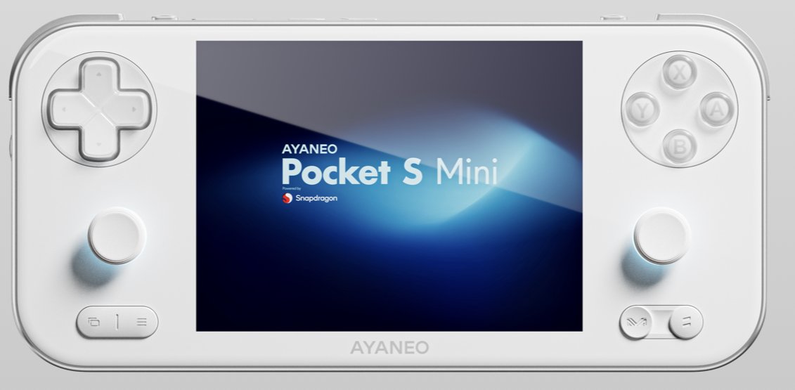 Ayaneo анонсувала компактну консоль Pocket S Mini для ретро-геймінгу