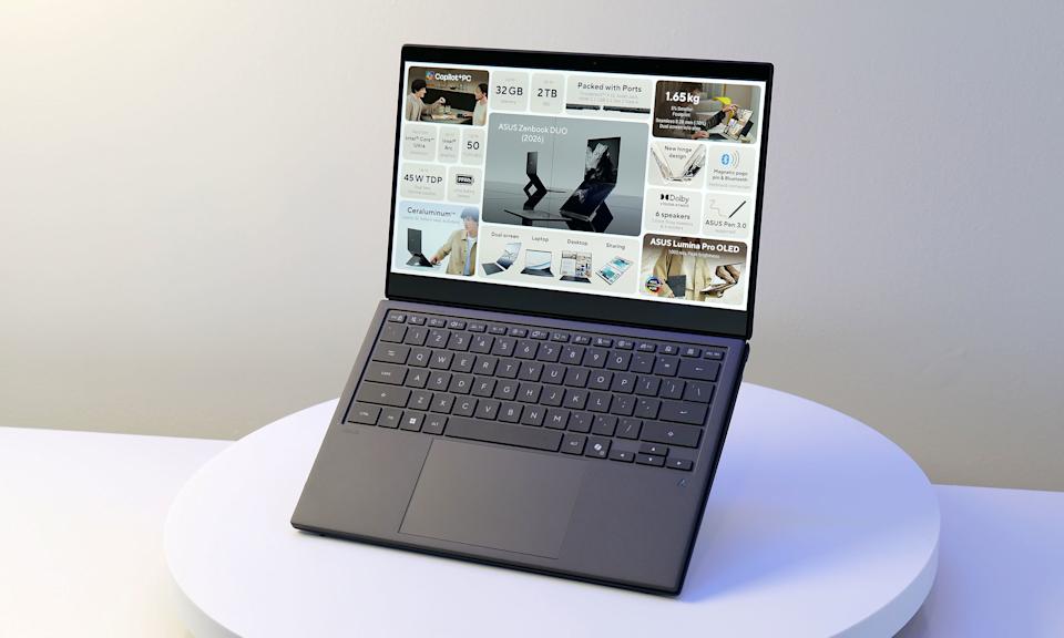 ASUS на CES 2026 показала Zenbook Duo 2026: кардинальний редизайн двоекранного ноутбука