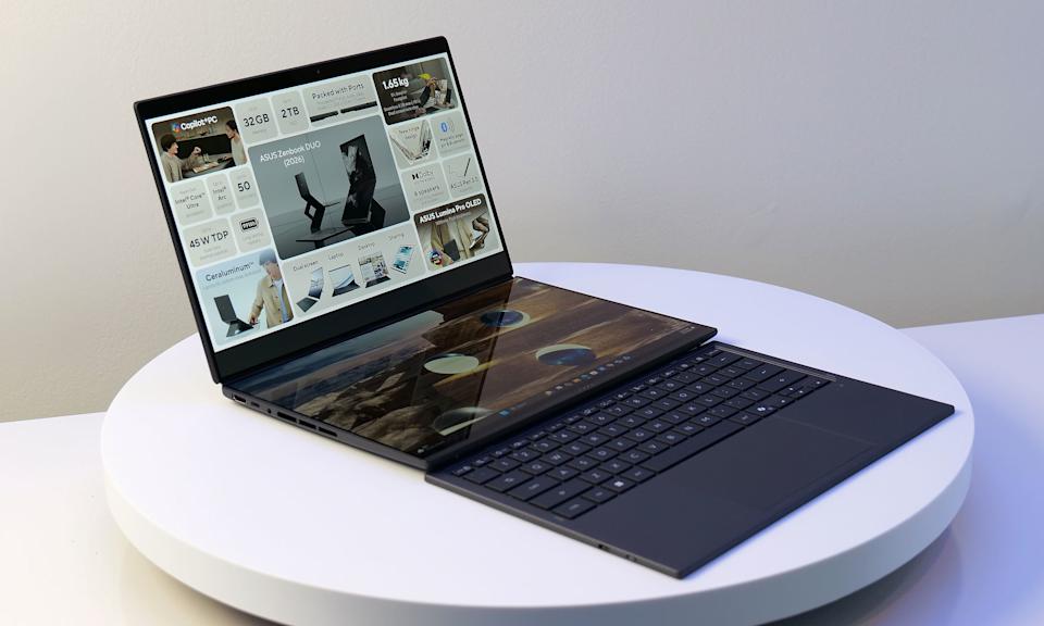 ASUS на CES 2026 показала Zenbook Duo 2026: кардинальний редизайн двоекранного ноутбука