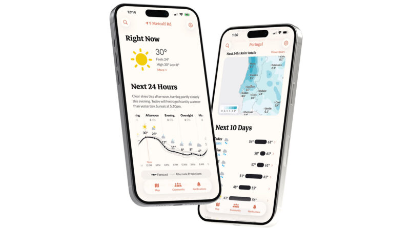 Творці Dark Sky запустили Acme Weather: додаток, що показує альтернативні сценарії погоди