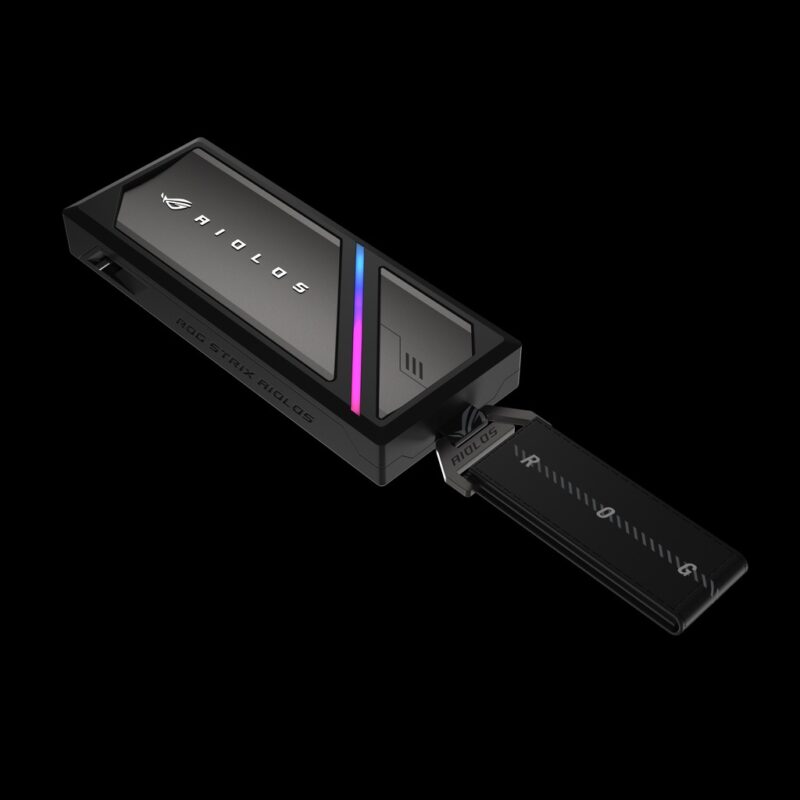 ASUS анонсувала ROG Strix Aiolos — зовнішній корпус для NVMe та SATA SSD зі швидкістю 20 Гбіт/с