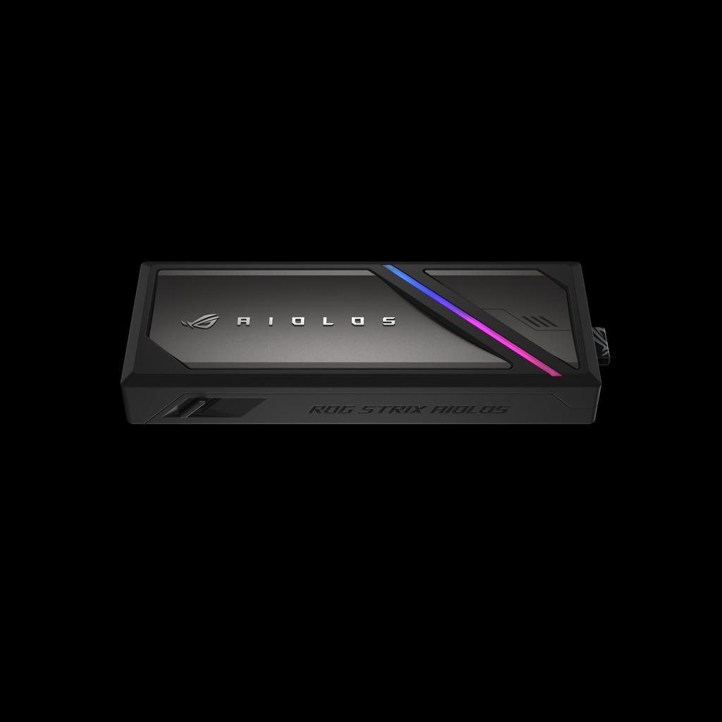 ASUS анонсувала ROG Strix Aiolos — зовнішній корпус для NVMe та SATA SSD зі швидкістю 20 Гбіт/с