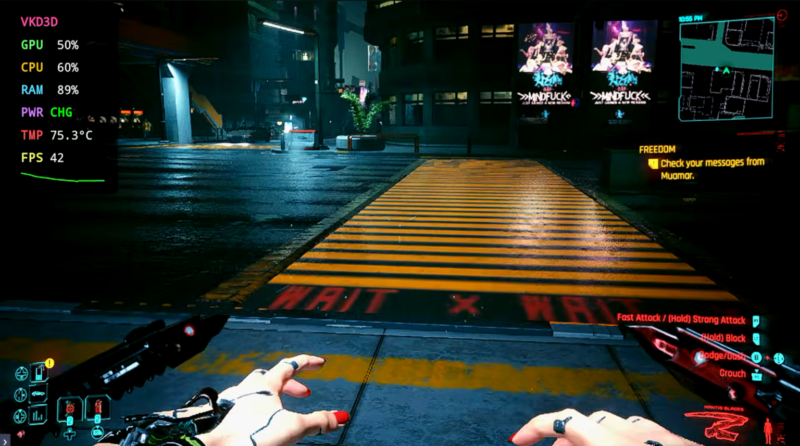 Red Magic 11 Pro запускає Cyberpunk 2077 з частотою 40+ FPS 