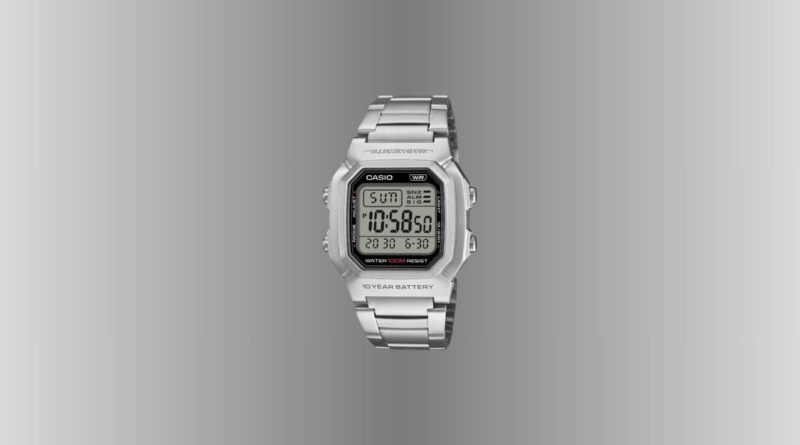 Casio випускає оновлену ретро-класику W-800HD-1AV на ринок США