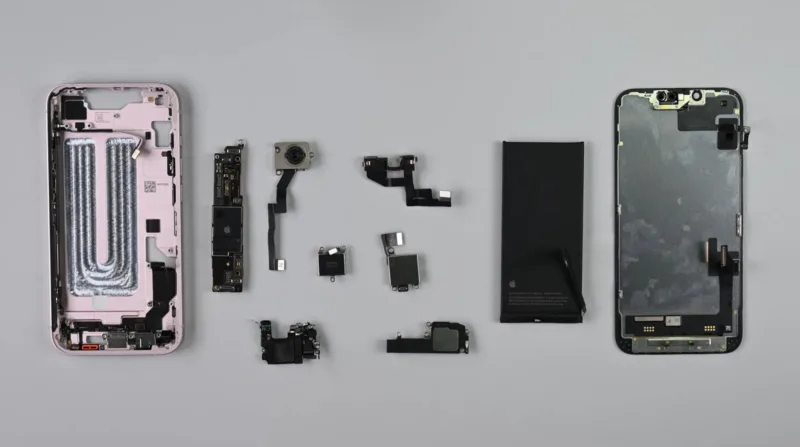 iFixit перетворили iPhone 16e на 17e: заміна кришки додає MagSafe, але є нюанс