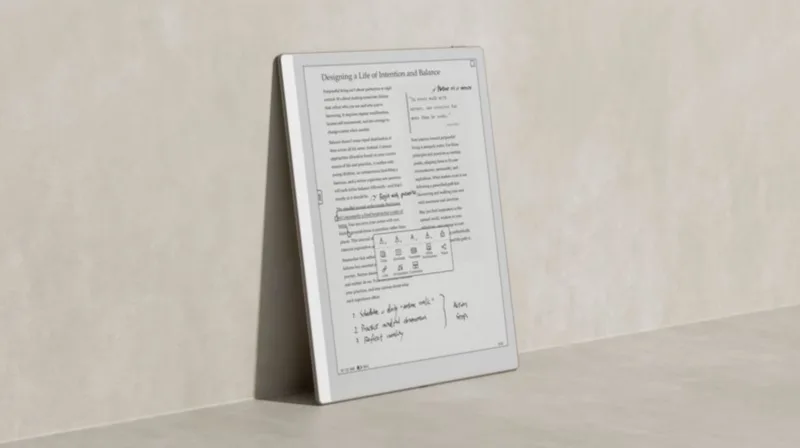Boox анонсувала планшет Go 10.3 Lumi: E Ink екран, Android 15 та ультратонкий дизайн
