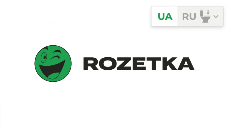 Rozetka вимкнула російський інтерфейс, але залишила тисячі підручників мови окупанта