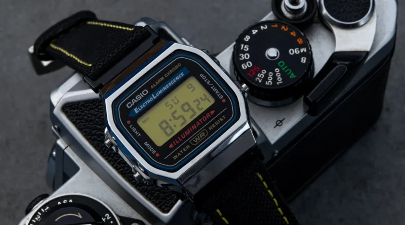 Casio випускає N168 — кастомний годинник у стилі камер Nikon