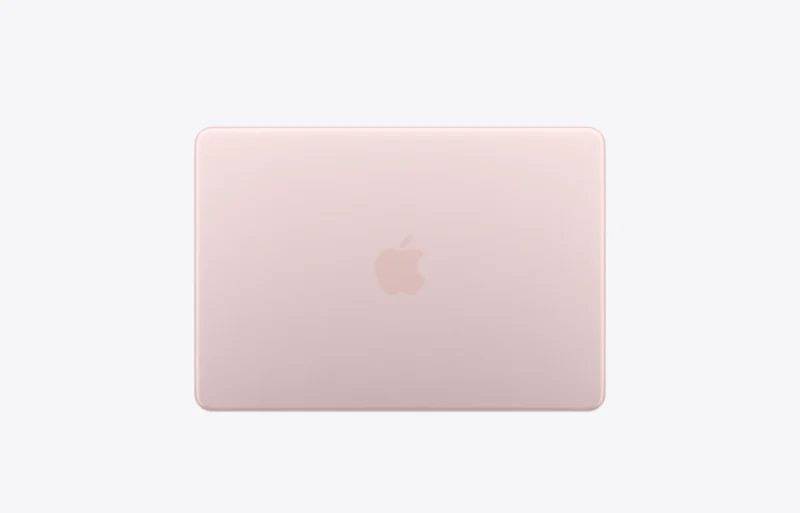 MacBook Neo у ніжно-рожевому (blush) кольорі