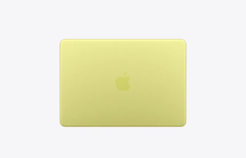MacBook Neo у цитрусовому (citrus) кольорі