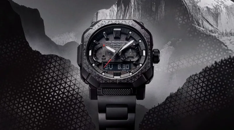 Casio випустила Pro Trek PRW-B1000WM-1 — новий титановий годинник