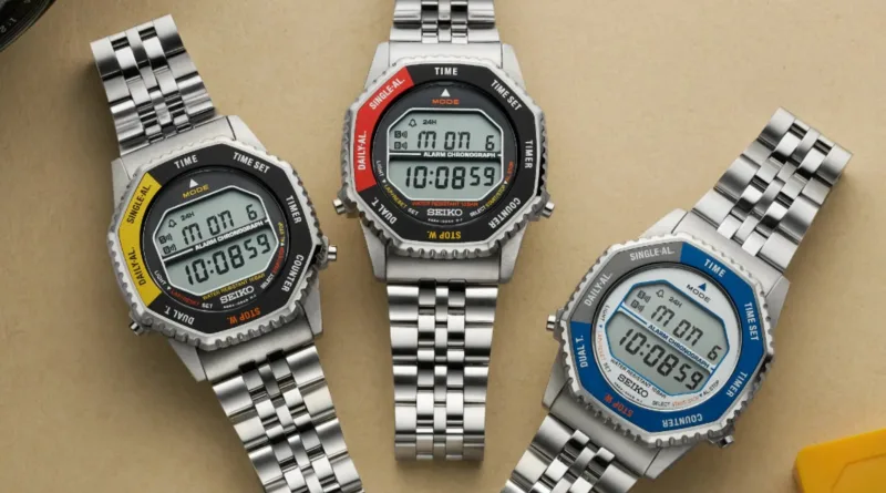 Seiko відродила цифровий годинник Rotocall для астронавтів NASA