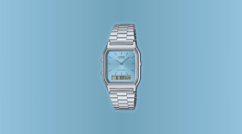 Casio випустила бюджетний гібридний годинник AQ230A-2A1M у лінійці Vintage