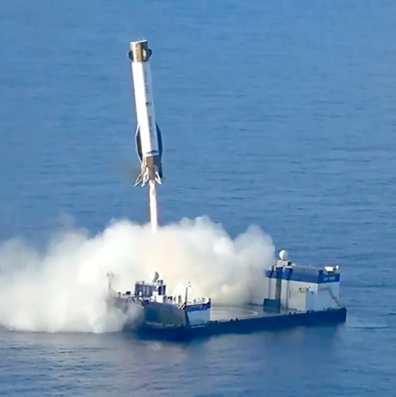 Blue Origin вперше повторно запустила ракету New Glenn