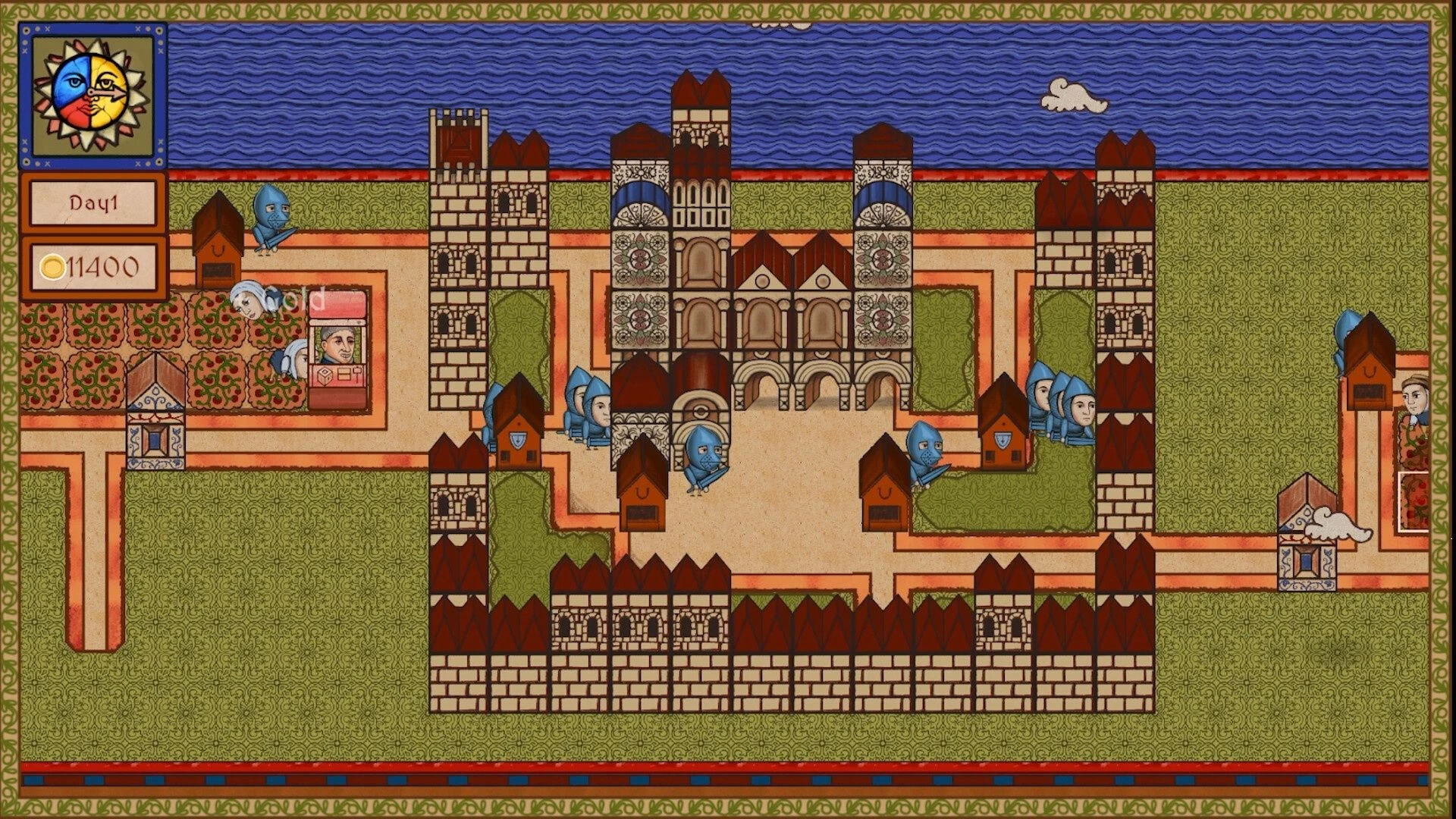 Українська студія Marginalact випустила Scribed Castle — стратегію у стилі середньовічних манускриптів