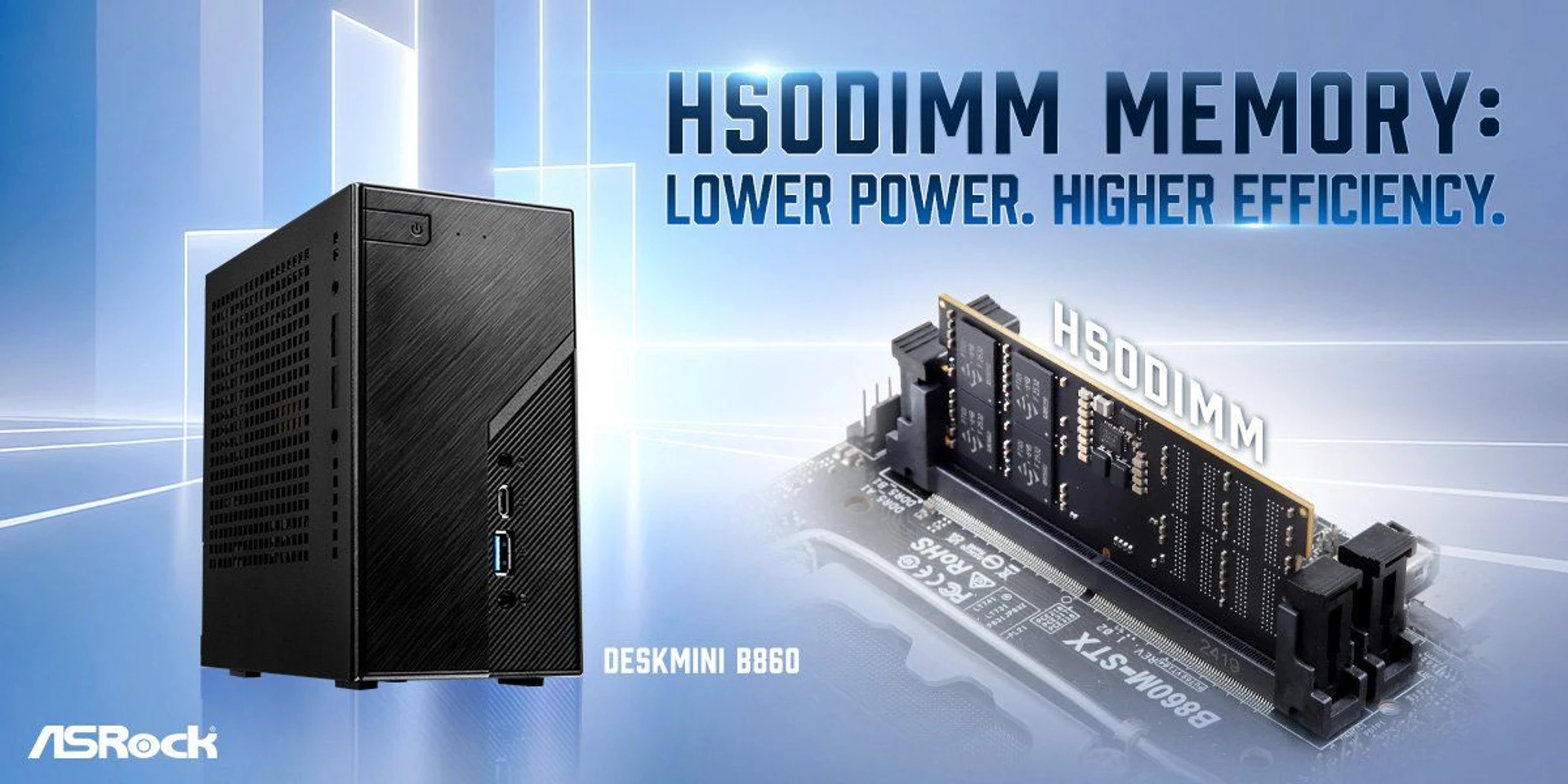ASRock додала підтримку HUDIMM DDR5 для бюджетних ПК