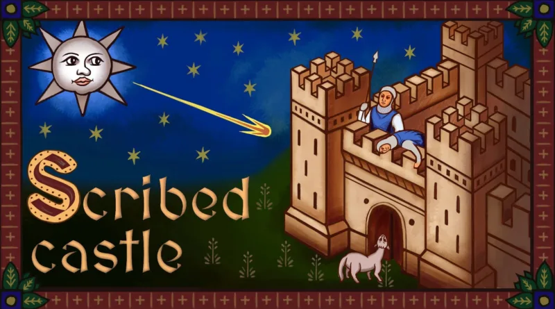 Українська студія Marginalact випустила Scribed Castle — стратегію у стилі середньовічних манускриптів