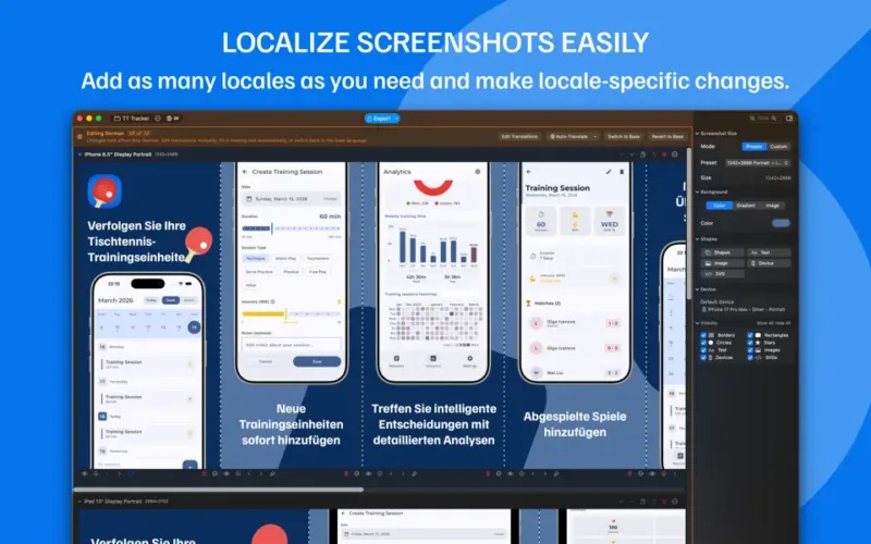 Український розробник випустив Screenshot Bro — інструмент для скриншотів App Store і Google Play