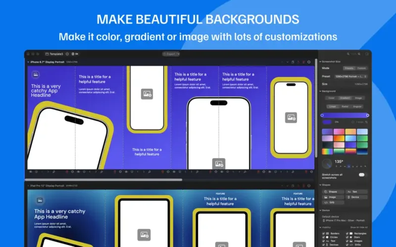 Український розробник випустив Screenshot Bro — інструмент для скриншотів App Store і Google Play