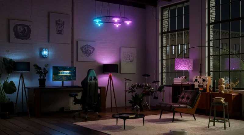 Philips Evnia представила AmbiScape: підсвічування кімнати в такт із грою