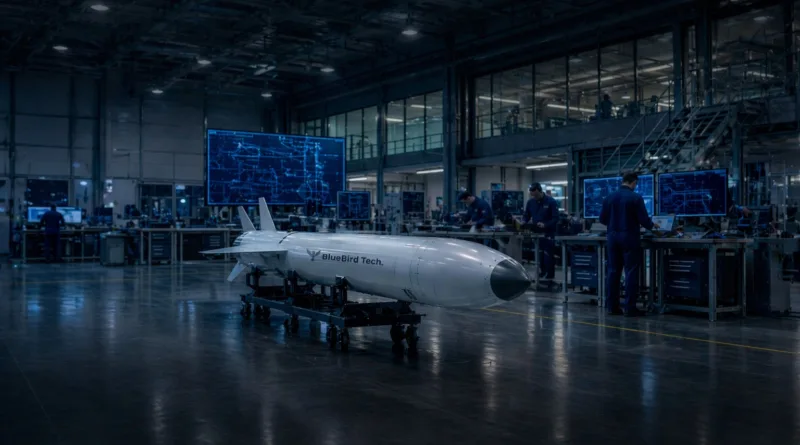 BlueBird Tech запускає ракетобудування для систем ППО України