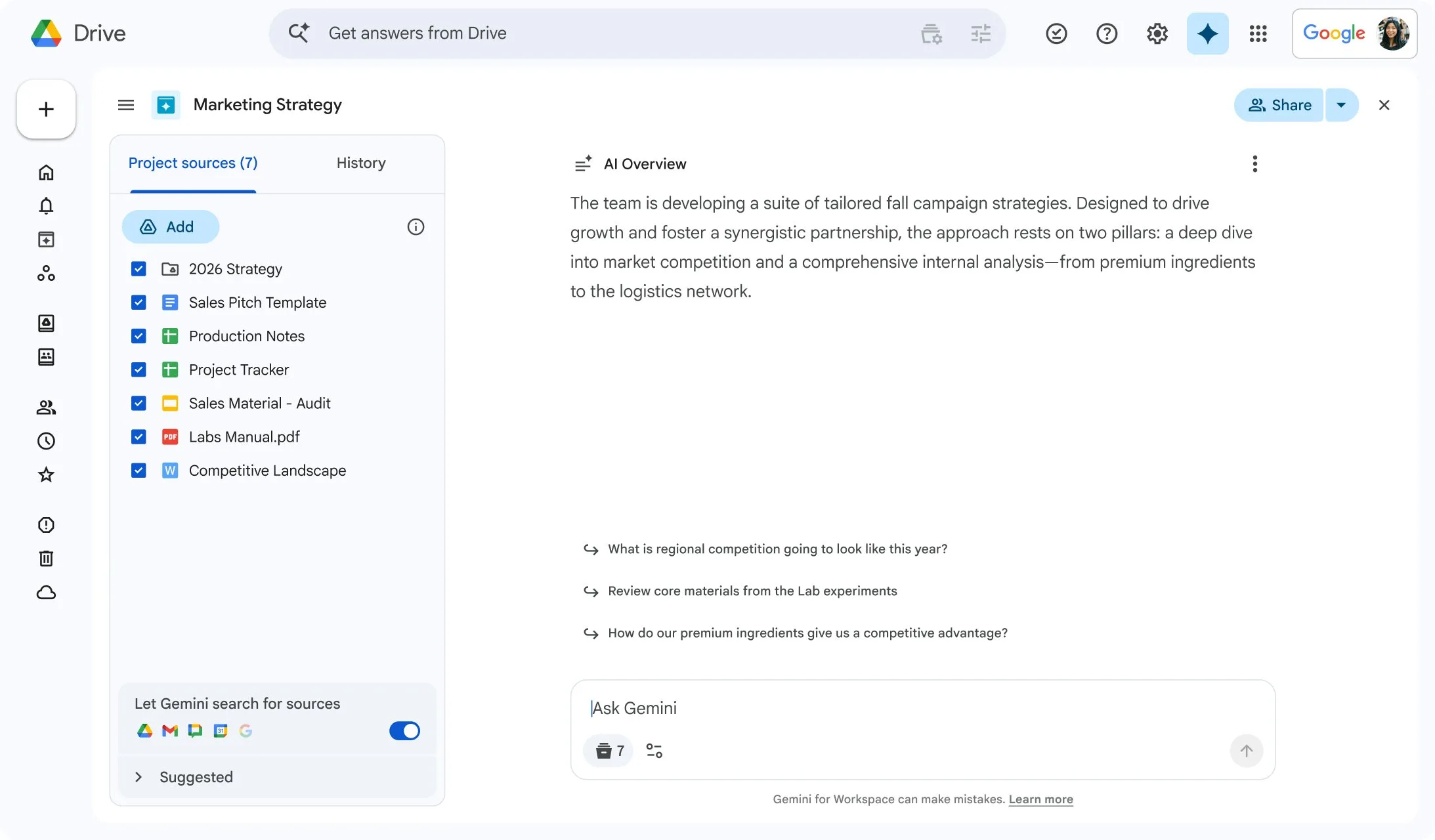 Google запустила Workspace Intelligence: Gemini тепер у Таблицях і Документах
