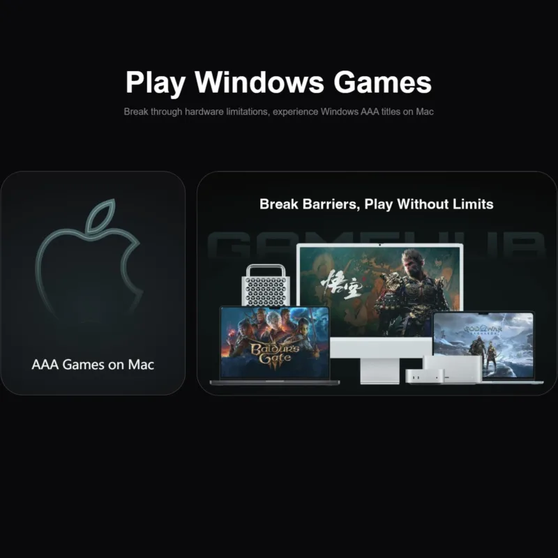 GameHub для Mac вийшов у бета: запускай Windows-ігри зі Steam на macOS