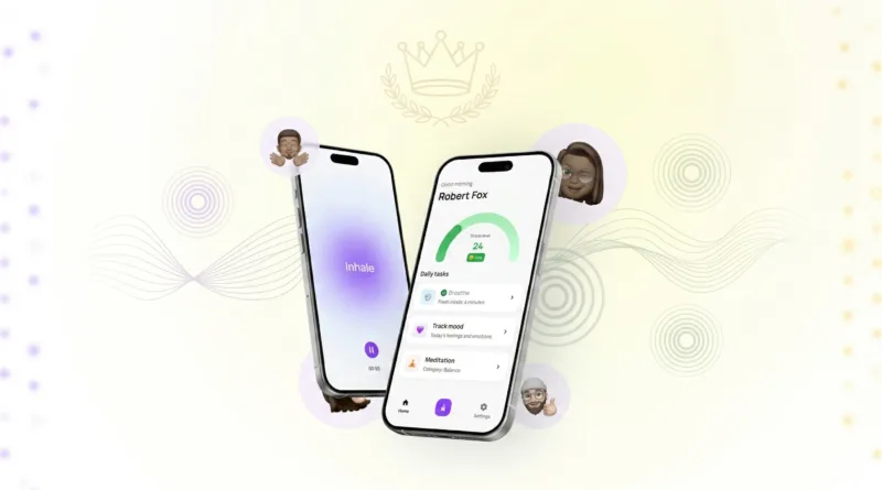 StressLess — український застосунок з медитаціями увійшов у топ App Store