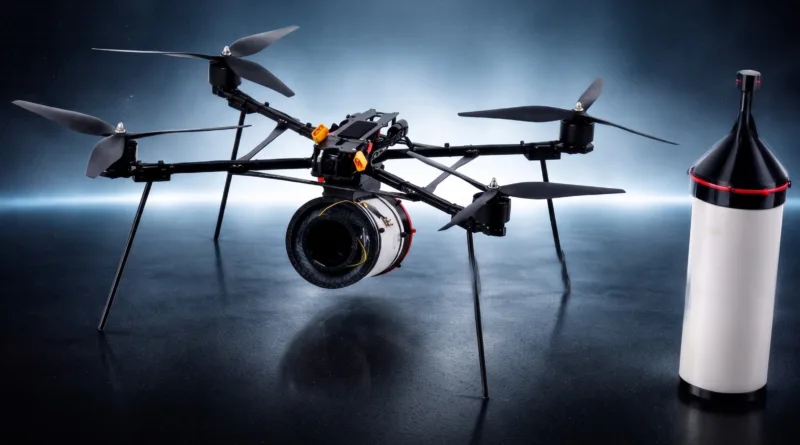 BlueBird Tech запустила серійний FPV-дрон «Жах» на оптоволокні