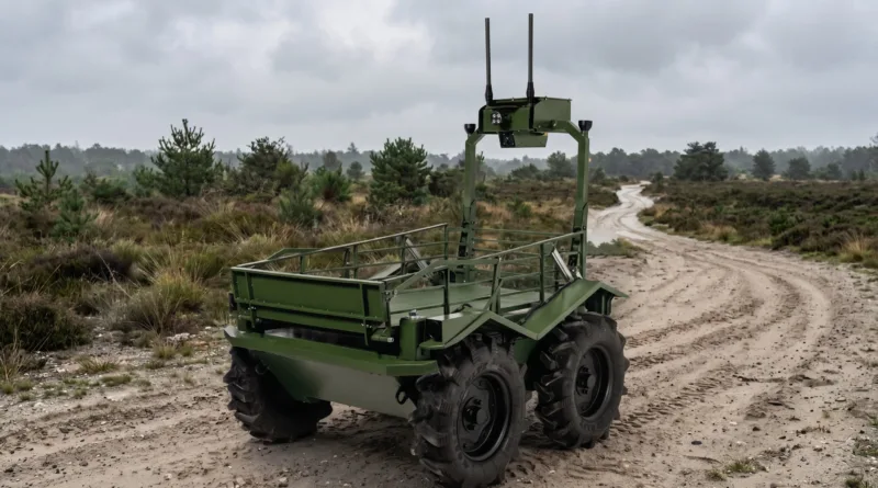 Roboneers представила «Рись+» — робот для евакуації та логістики на фронті