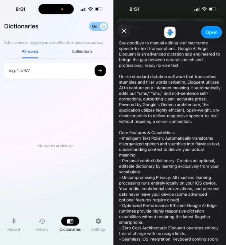 Google випустила AI Edge Eloquent: новий ШІ-застосунок, що перетворює живу мову на редагований текст