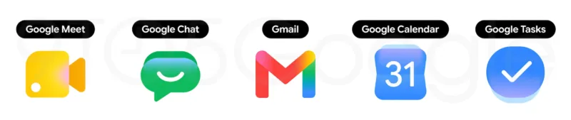 Google оновлює іконки Workspace — градієнт і новий дизайн кожного застосунку