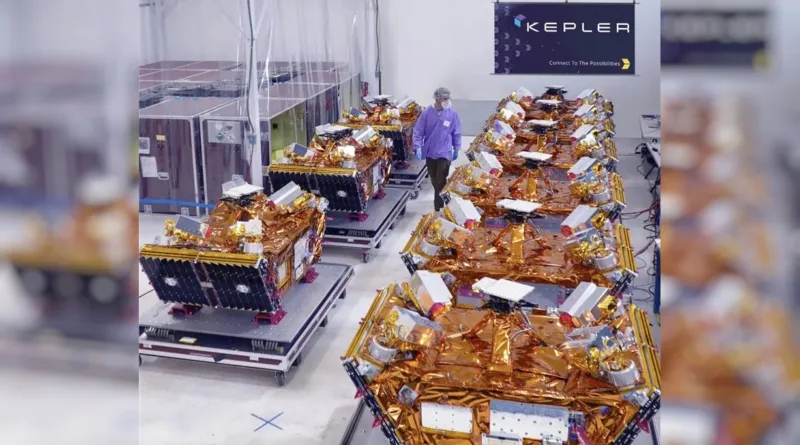 Kepler Communications запустила найбільший орбітальний кластер з 40 GPU Nvidia Orin