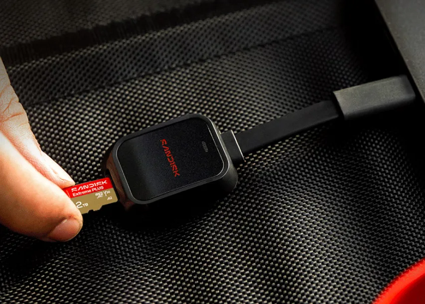 SanDisk випустила QuickFlow TF — компактний картридер USB-C для фото і відео 4K