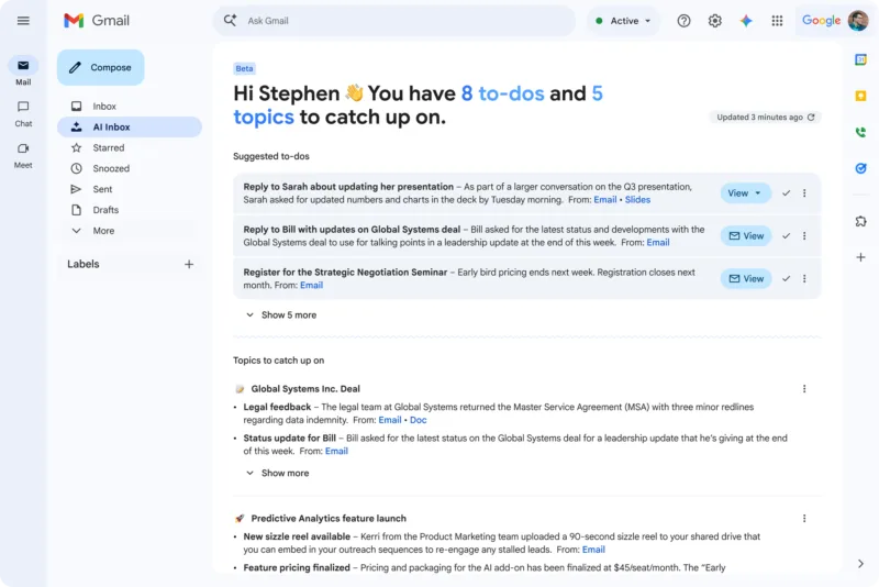 Google запустила Workspace Intelligence: Gemini тепер у Таблицях і Документах