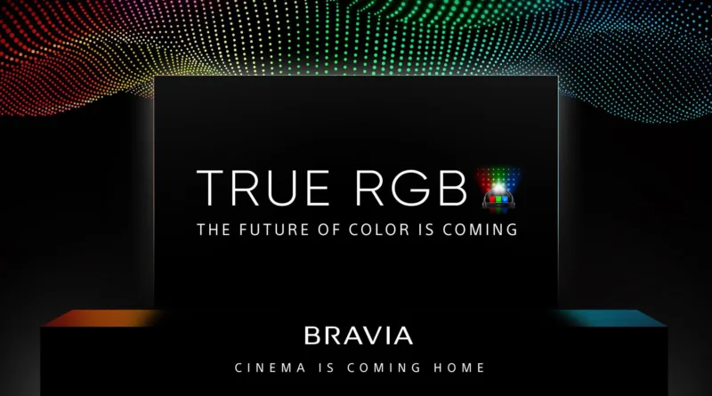 Sony анонсує True RGB — нову технологію Mini LED для телевізорів Bravia