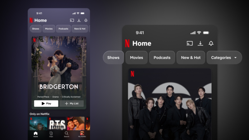 Netflix запускає Clips — вертикальну відеострічку для відкриття контенту