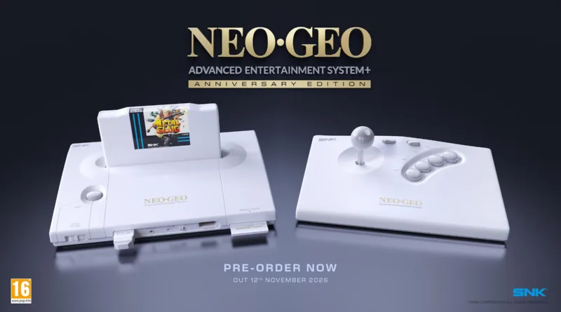 SNK випустила Neo Geo AES+ з HDMI і підтримкою картриджів
