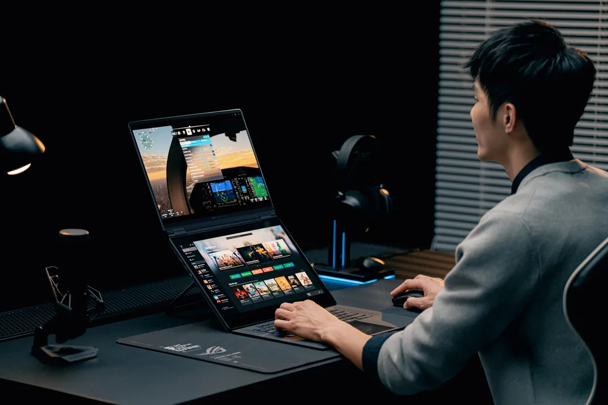 ASUS ROG Zephyrus Duo вже в Україні: два OLED-екрани та RTX 5090 в одному ноутбуці
