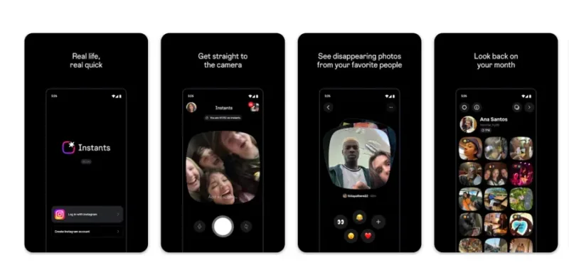 Instagram тестує Instants — застосунок для зникаючих фото без фільтрів