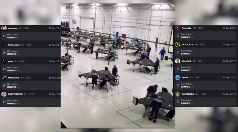 Twitch забанив стрімерів за участь у турнірі російського виробника дронів «Алабуга»