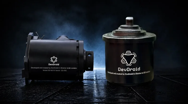 DevDroid випустила електроспуски для бойових роботів і бронетехніки