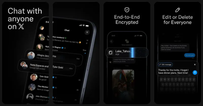 X випустила XChat для iOS — окремий месенджер із шифруванням