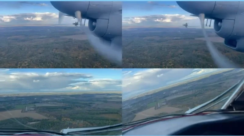 Українські дрони P1-Sun і Sting збивають «Шахеди» із літаків — відео