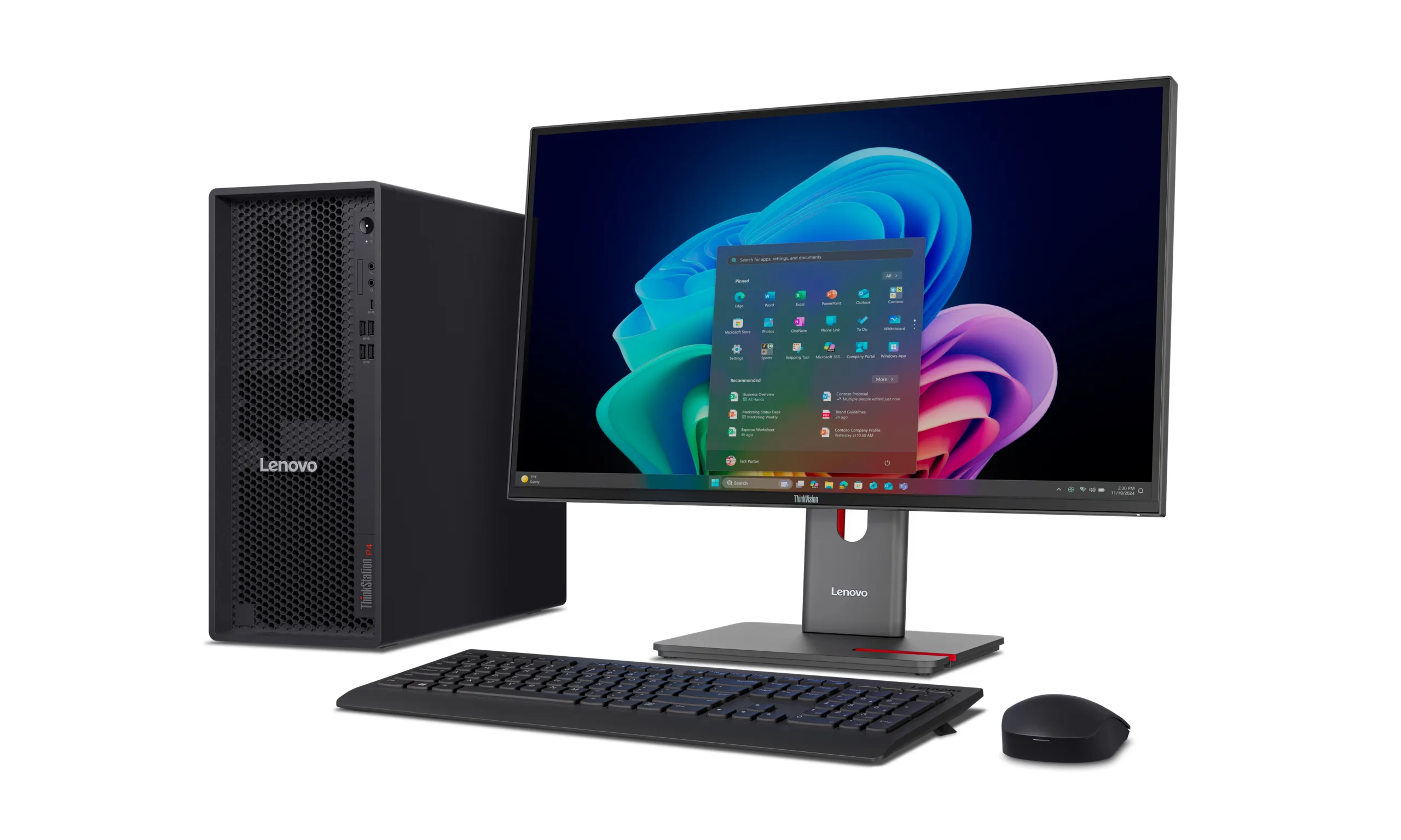 Lenovo представила ThinkStation P4: робоча станція з AMD Ryzen PRO 9000 та NVIDIA RTX PRO 6000